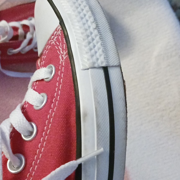 CONVERSE ALL STAR Watermelon Red Size 7 - Picture 7 of 9